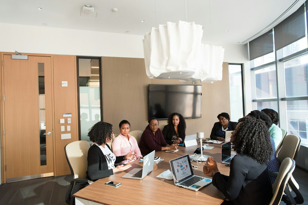 business team digital meeting