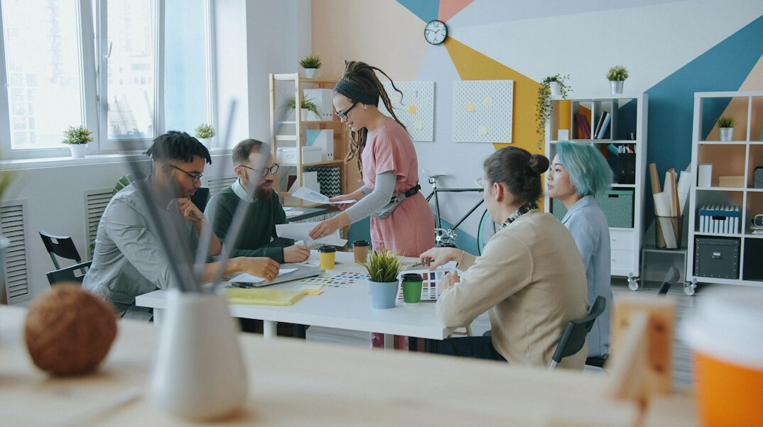 diverse business team